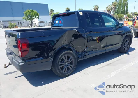 2020 Honda Ridgeline 2Wd Sport z USA, uszkodzony, nr VIN 5FPYK2F19LB000049